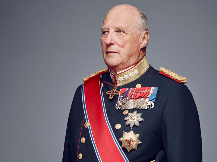 Hans Majestet Kong Harald. Foto: Jørgen Gomnæs, Det kongelige hoff